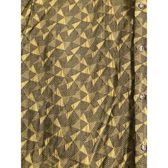 Vtg. 90s Pronto-Uomo Abstract Pattern MADE IN ITALY Shirt - Picture 8 of 8